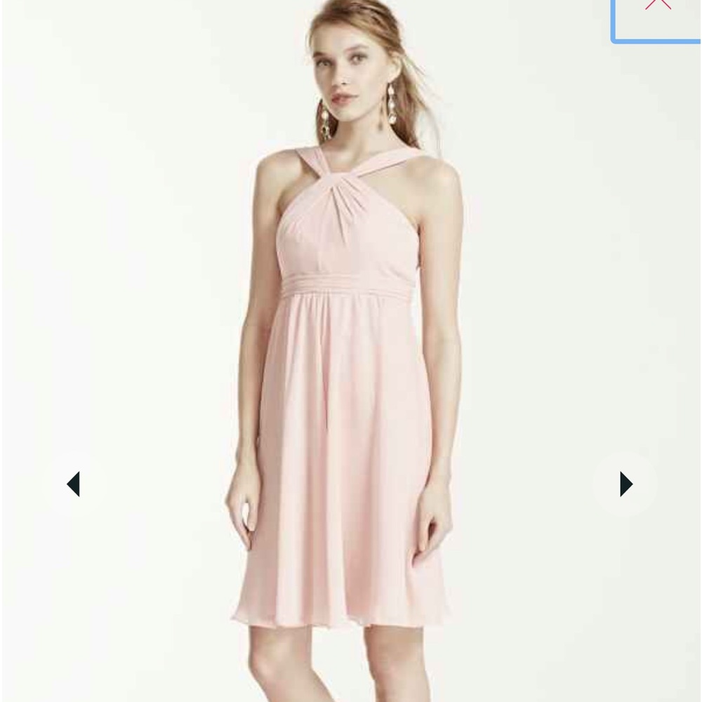 NWT David’s Bridal Angel colored formal dress